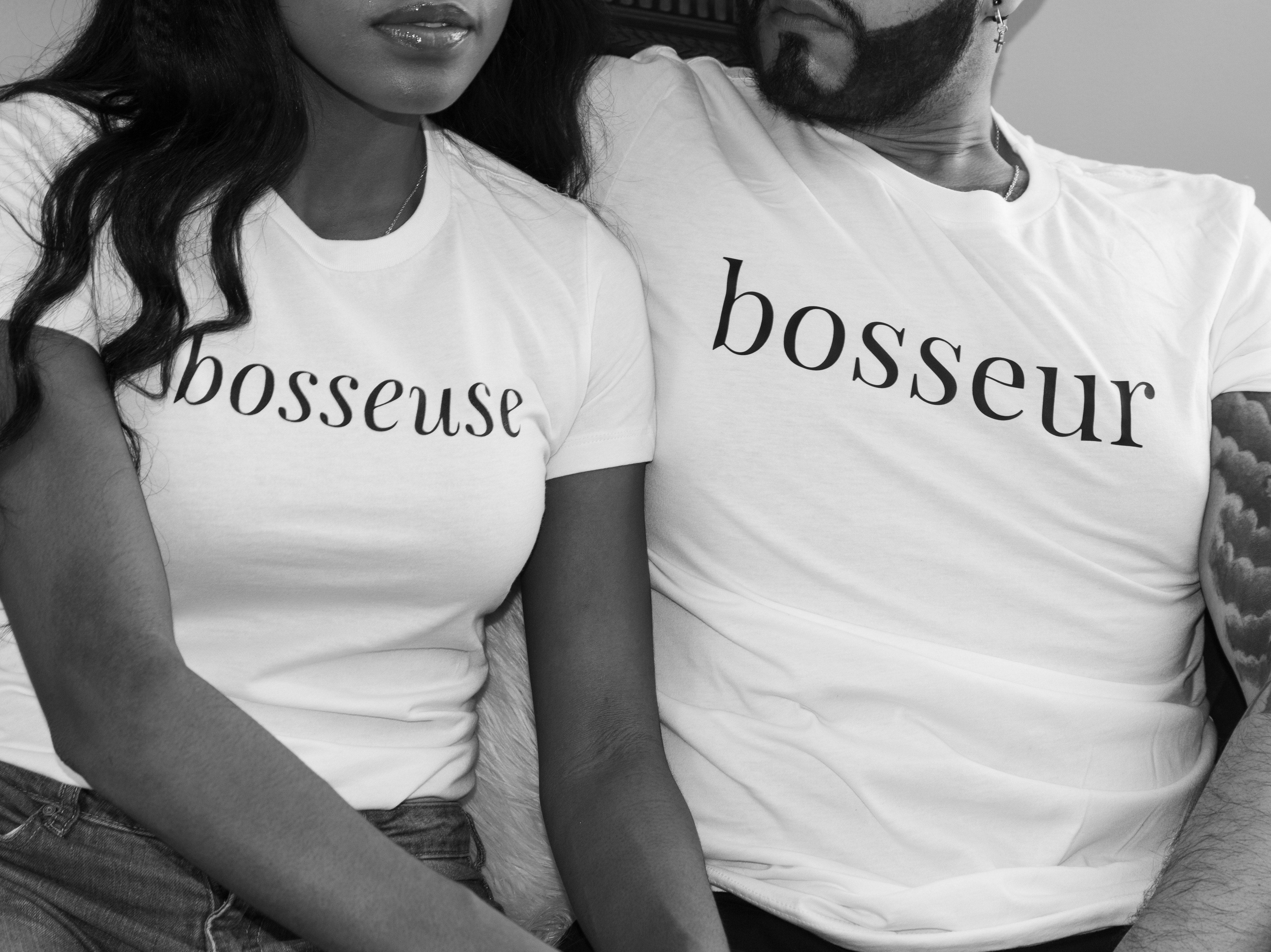 women's and men's detroit French quote white t-shirt